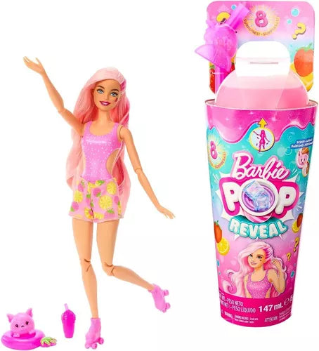 BARBIE REVEAL COLOR POP- SERIE SUCO DE FRUTA - HNW40 - MATTEL