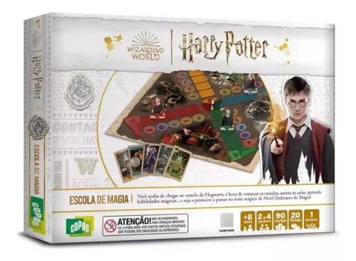 JGS BRINQ CARTONADO HARRY POTTER - ESCOLA DE MAGIA - COPAG