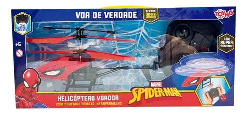 Helicóptero Infra Vermelho Homem Aranha  - 51413 - TOYNG