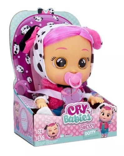 CRY BABIES DRESSY DOTTY - BR1872 - MULTILASER