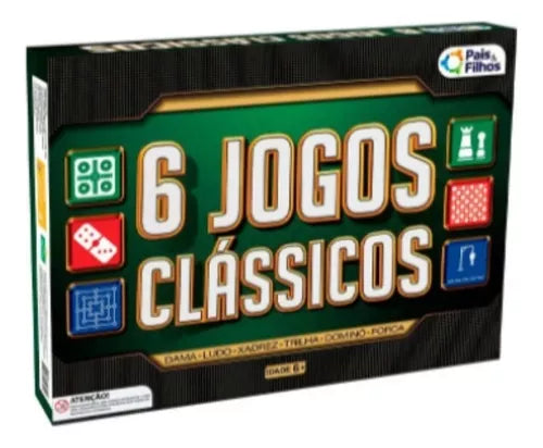 06 Jogos Classicos Unica - 2759-1