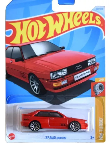 ´84 Audi Sport Quattro Preto + 87 Audi Quattro - Hot Wheels