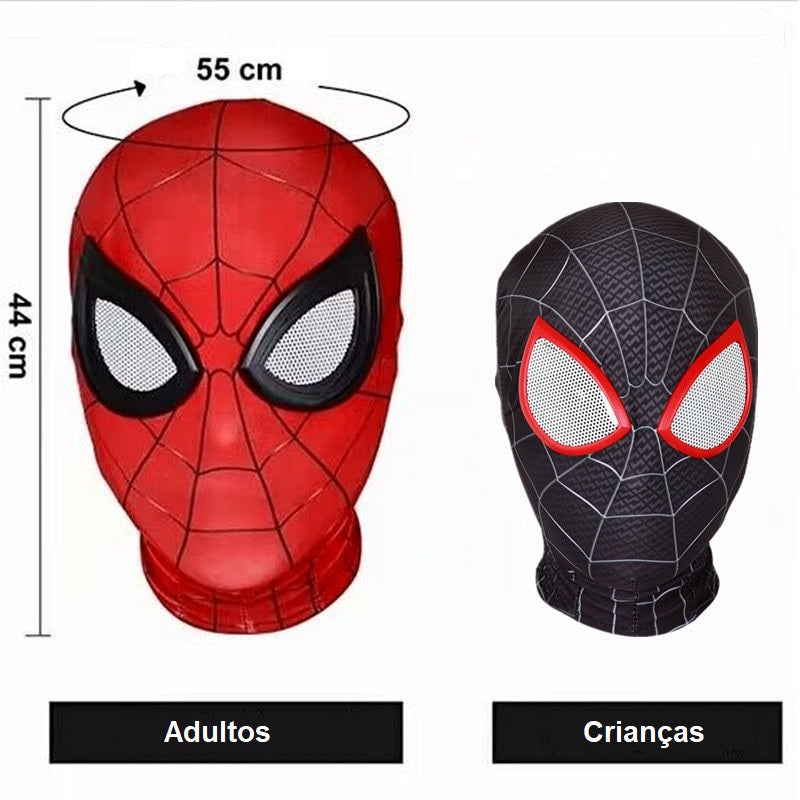 Máscara do Homem Aranha