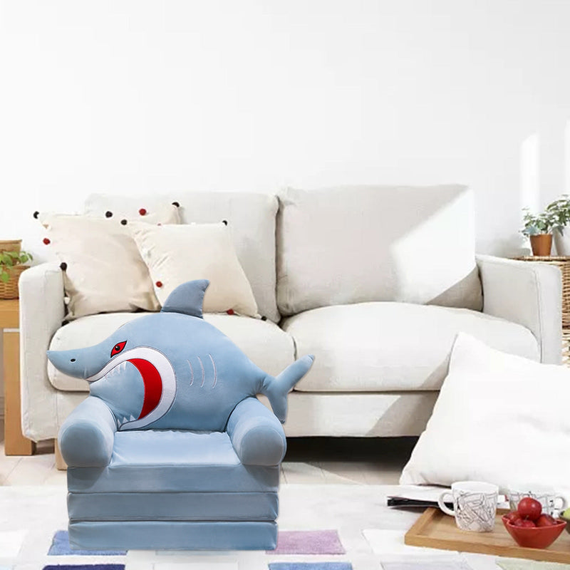 Capa Mini Sofá-Cama Infantil - Daddy Shark