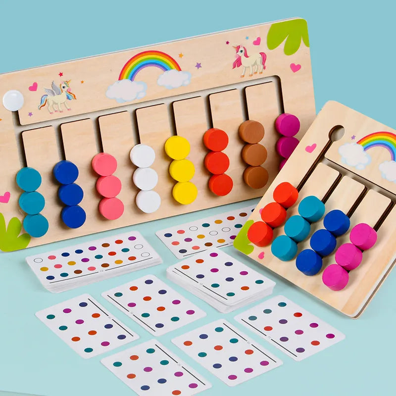 Empilhador de Cores Montessori