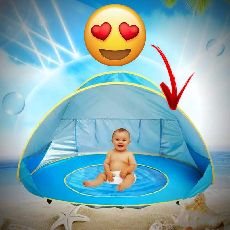 Tenda Baby & Kids Summer - Tenda de Verão - Proteção UV com Mini Piscina