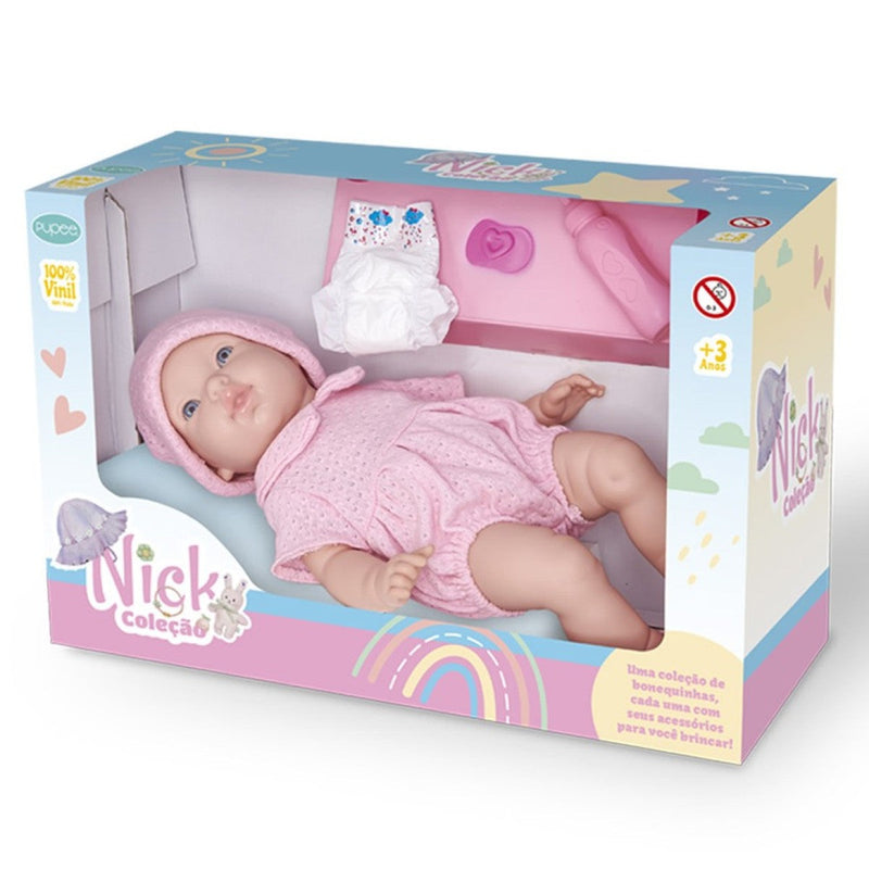 Boneca Nick-Xixi (Deitada) - 1140 - Pupee