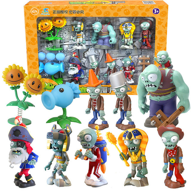 Brinquedos Zumbi Conjunto Plants vs Zumbi