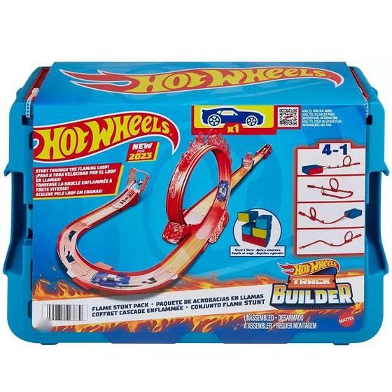 HOT WHEELS PISTA TRACK BUILDER LOOPING - HMC04 - MATTEL