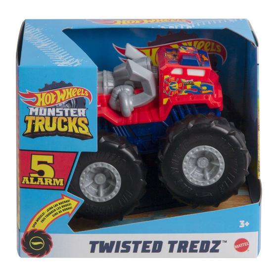 Hot Wheels Monster Trucks Twisted Tredz -Gvk37 - Mattel