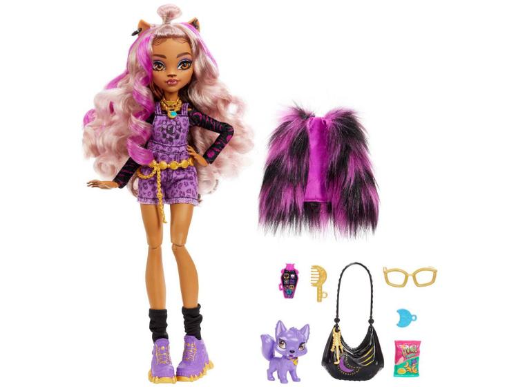 Monster High C/pet + Acessorios Clawdeen - Hhk52 - Mattel