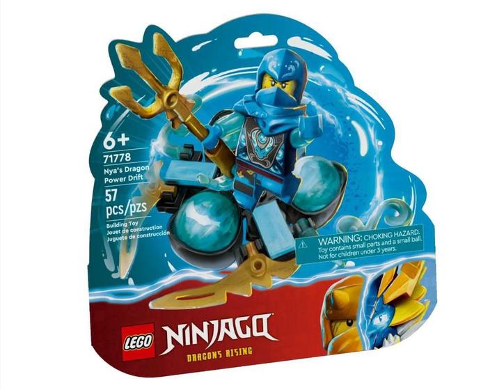 DRIFT SPINJITZU DO PODER DO DRAGAO DA NYA - 71778 - LEGO