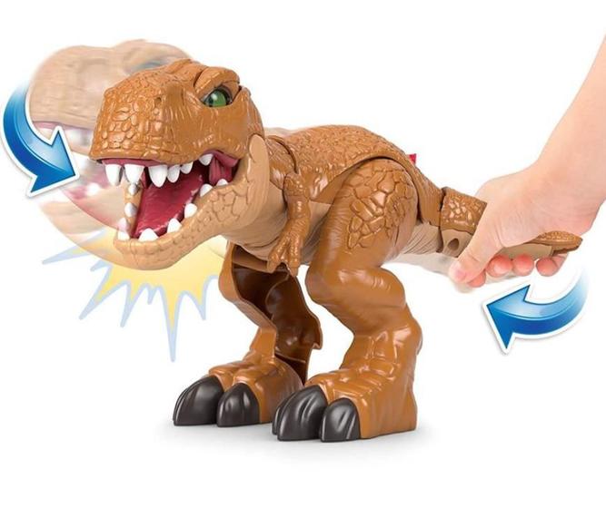 Imaginext jurassic world xl t-rex 25cm unidade hfc04 - mattel