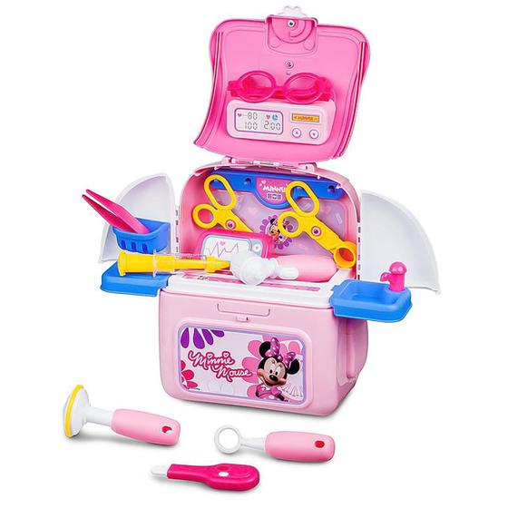 Mochila Kit Play Set Minnie Medico - Br1297 - Multilaser