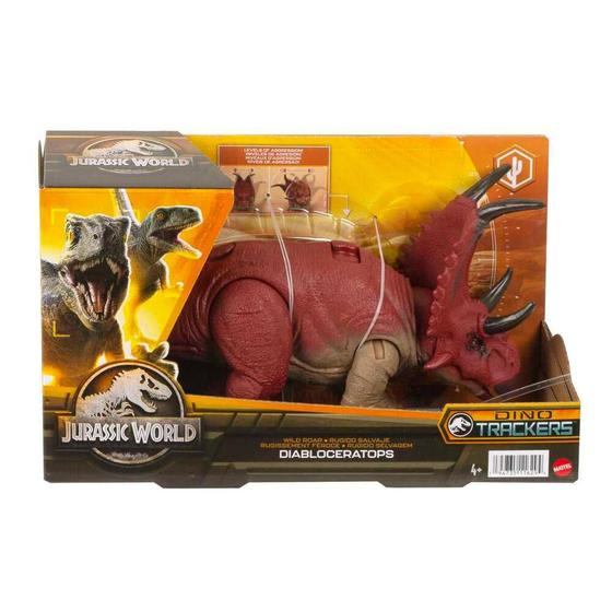 Boneco E Perjw Diabloceratops Dino Tracker Hlp16 - Mattel