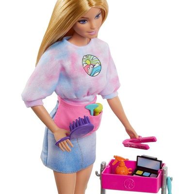 Barbie Family Conjunto Malibu Cabeleireira  Hnk95 - Mattel