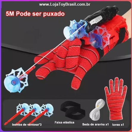 Spider Web™  - Lançador de Teia do Homem Aranha + Brinde Exclusivo