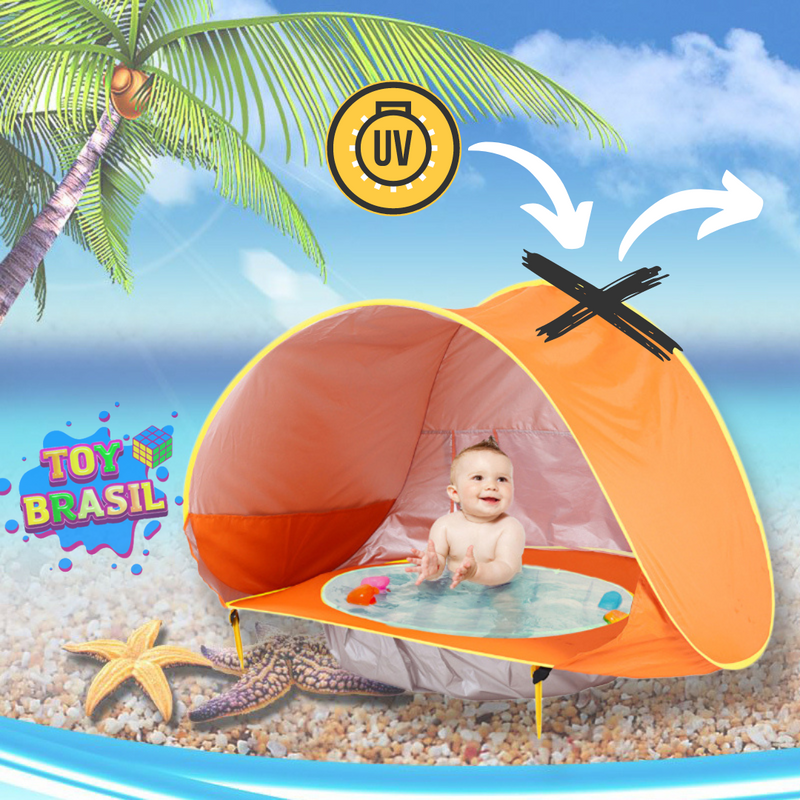 Tenda Baby & Kids Summer - Tenda de Verão - Proteção UV com Mini Piscina